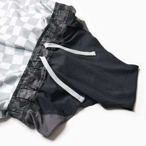 MMAx3ITSUKA Checker Racing Run Shorts