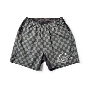 MMAx3ITSUKA Checker Racing Run Shorts