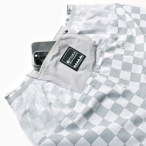 MMAx3ITSUKA Checker Racing Run Shorts