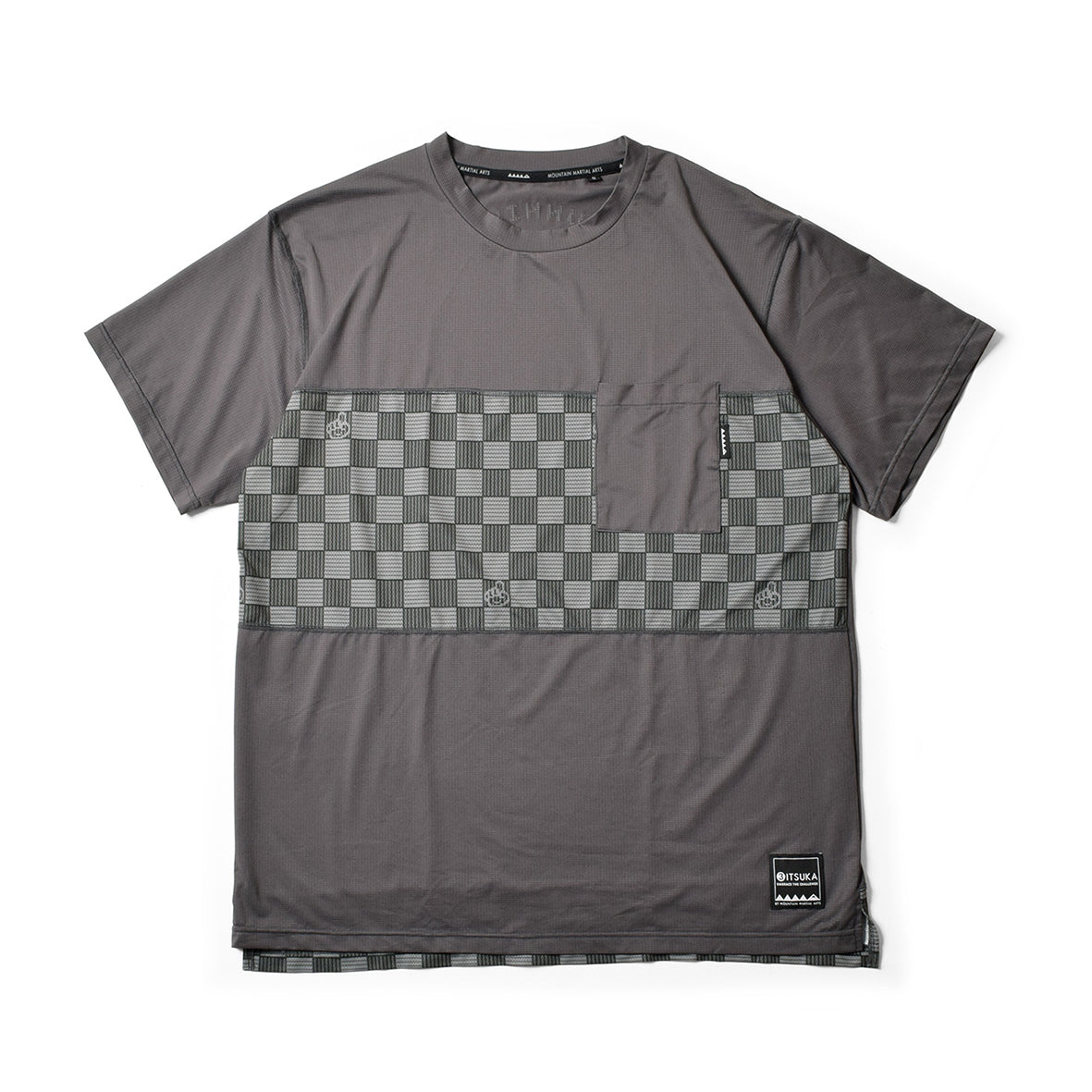 MMAx3ITSUKA Checker Panel Tee