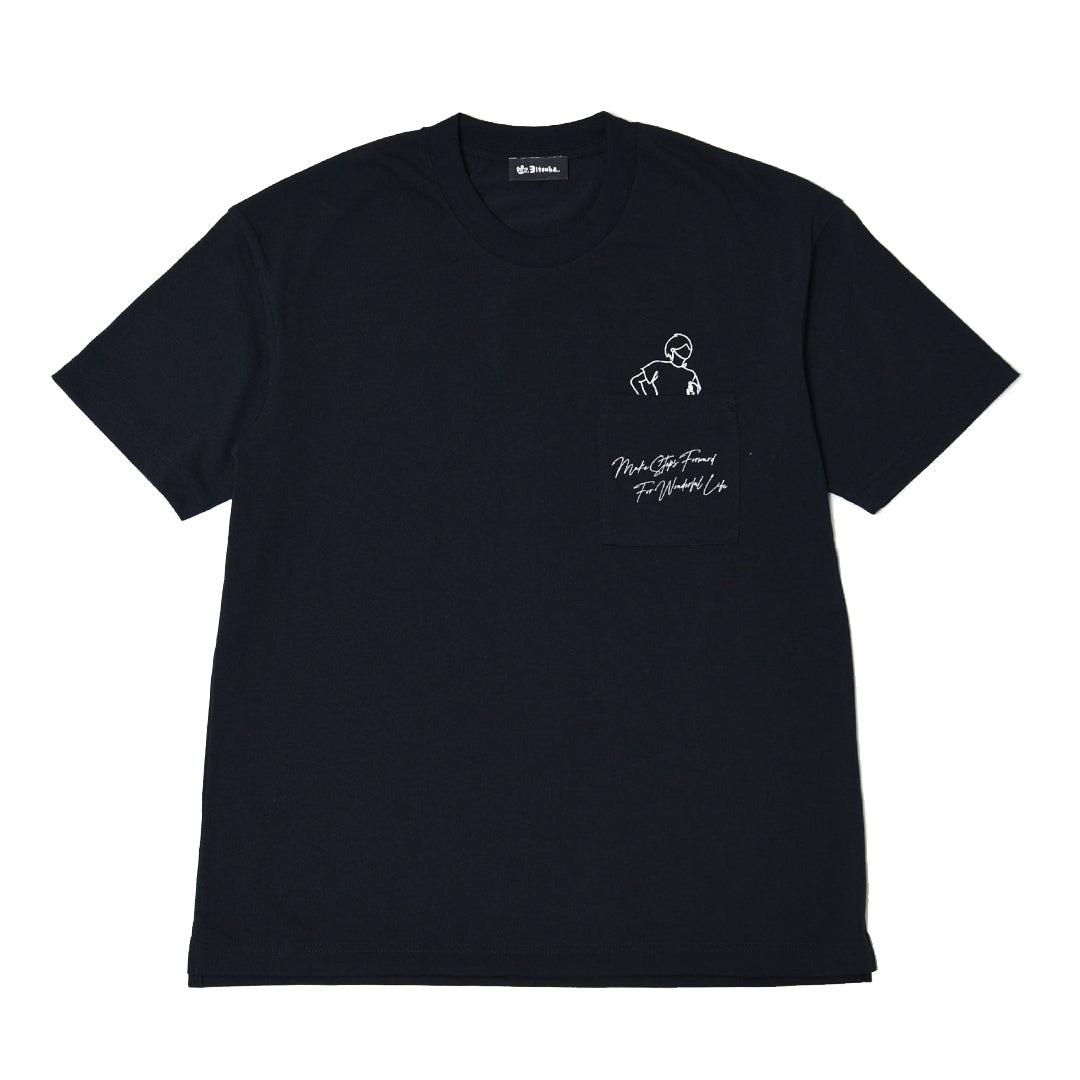 3itsuka Pocket Tee BLK - 三津家貴也 オフィシャルサイト