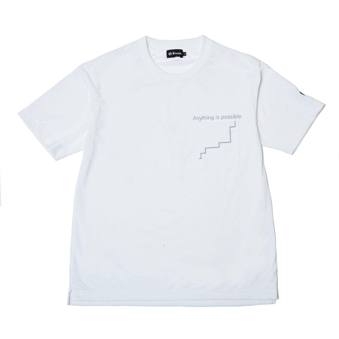 3itsuka Anything is possible Tee WHT