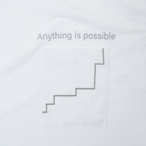 3itsuka Anything is possible Tee WHT